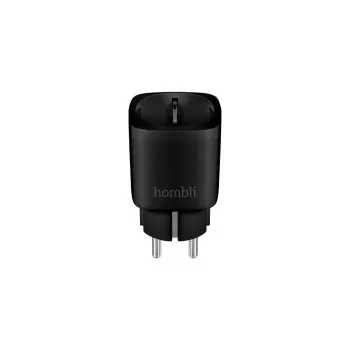 Inteligentná zásuvka Avanca International BV Hombli Smart Socket EU čierna – Wi‑Fi, 220–250 V, 3,68 kW, interiérová, plast
