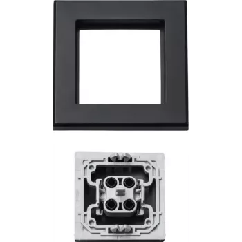 Kryt pre elektrický spínač Homematic IP 156171A0, sivý, 86×86×16 mm