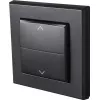 Kryt pre elektrický spínač Homematic IP 156171A0, sivý, 86×86×16 mm