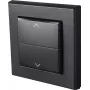 Kryt pre elektrický spínač Homematic IP 156171A0, sivý, 86×86×16 mm
