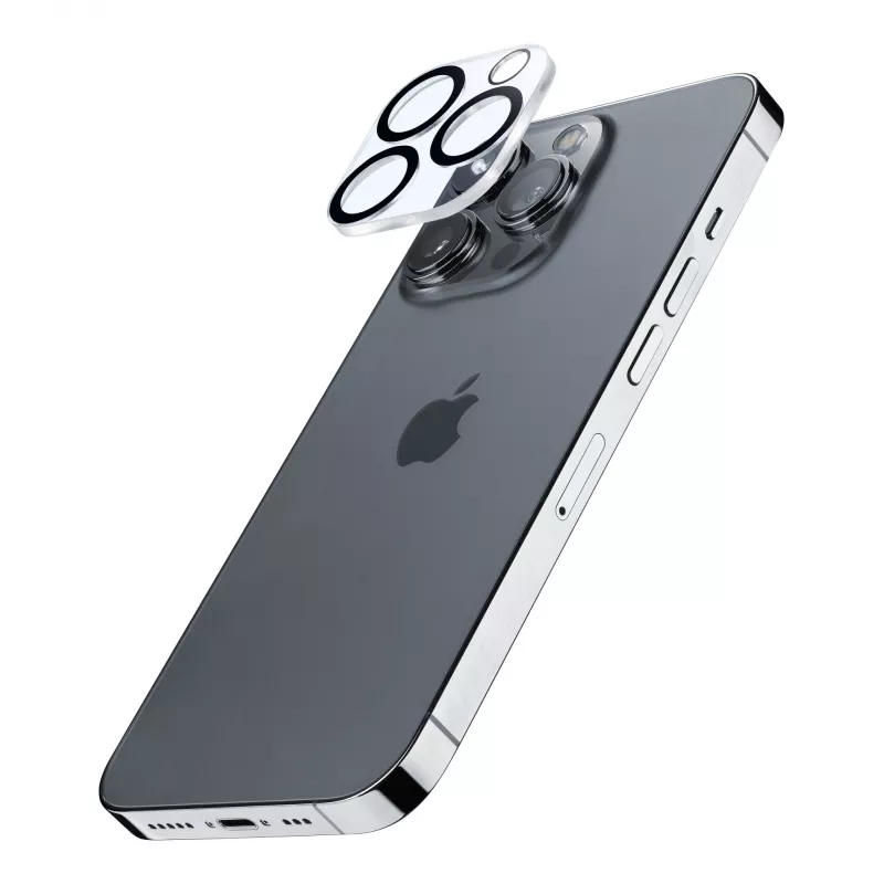 Cellularline šošovka kamery - iPhone 15 Pro / 15 Pro Max ochrana kamery