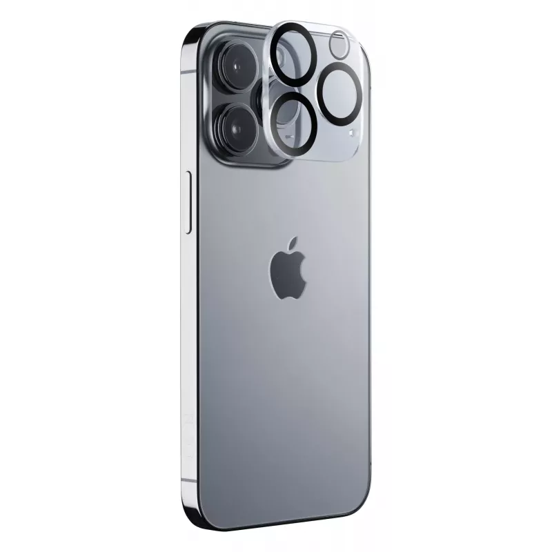 Cellularline šošovka kamery - iPhone 15 Pro / 15 Pro Max ochrana kamery