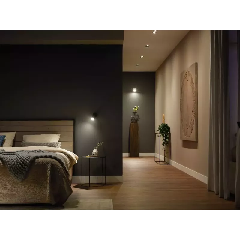 Philips Hue White Ambiance MR16 inteligentné LED bodové svietidlo, GU5,3, 12V, 5,1 W, 400 lm, stmievateľné, 2 ks