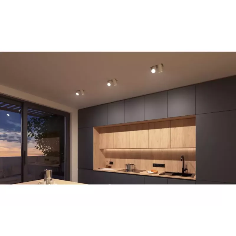Philips Hue White Ambiance MR16 inteligentné LED bodové svietidlo, GU5,3, 12V, 5,1 W, 400 lm, stmievateľné, 2 ks