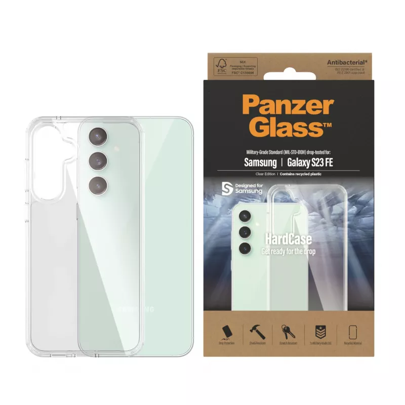 PanzerGlass® HardCase transparentný pre Samsung Galaxy S FE 2023