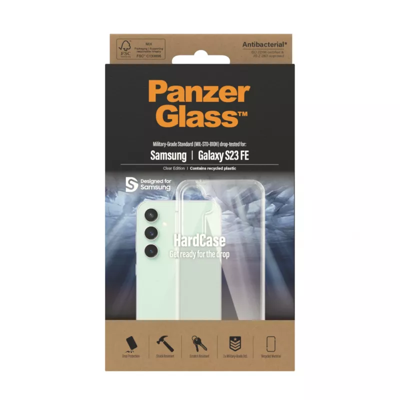 PanzerGlass® HardCase transparentný pre Samsung Galaxy S FE 2023