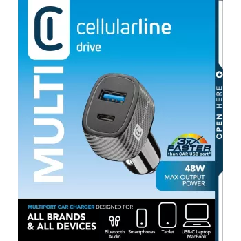 Auto nabíjačka Cellularline Multipower Ultra univerzálna rýchlonabíjačka