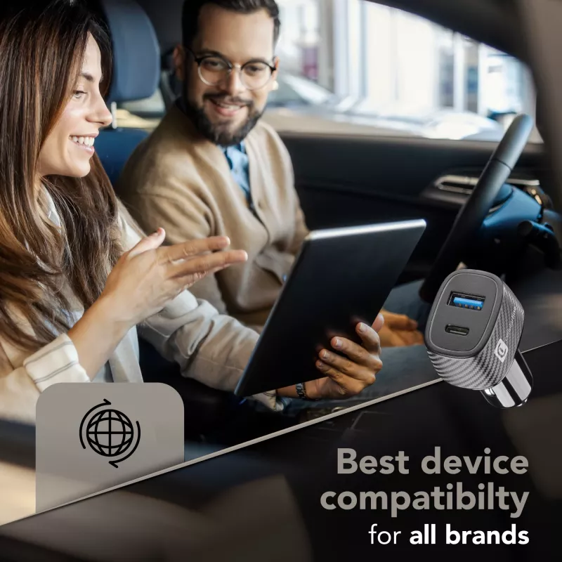 Auto nabíjačka Cellularline Multipower Ultra univerzálna rýchlonabíjačka