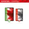 Displex sklo pre tablet (9H) pre Samsung Galaxy Tab A11+/A9+, Eco montážny rám, nerozbitné
