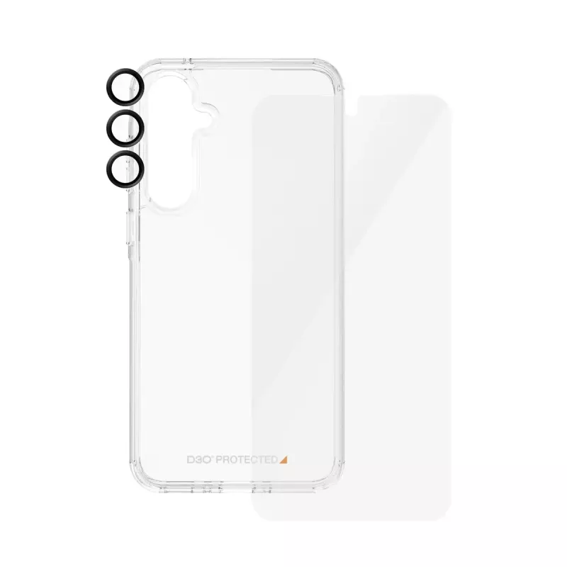 PanzerGlass ® 3-in-1 ochranný balík Samsung Galaxy A35 5G | Ultra-Wide Fit s EasyAligner