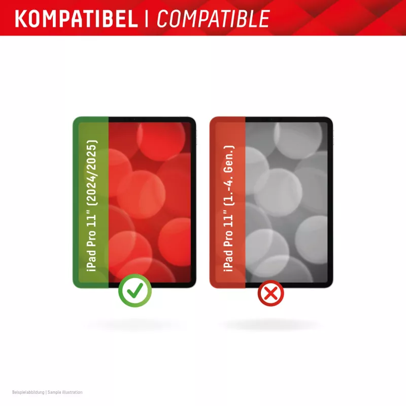Displex Tablet Glass (9H) pre Apple iPad Pro 11'' (2025/2024), Eco montážny rámik, nerozbitné, ultraploché, neviditeľné