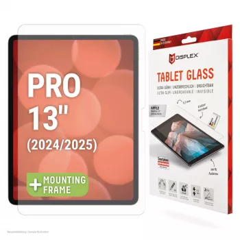 DISPLEX Tablet Glass (9H) pre Apple iPad Pro 13'' (2025/2024), Eco montážny rámik, nerozbitné, ultraploché, neviditeľné