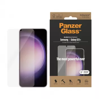 Ochranná fólia displeja PanzerGlass Samsung Galaxy S23 Plus Ultra-Wide Fit odolná proti poškriabaniu nárazuvzdorná