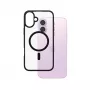 PanzerGlass ® HardCase transparentné s čiernym MagSafe a rámikom iPhone 16 Plus