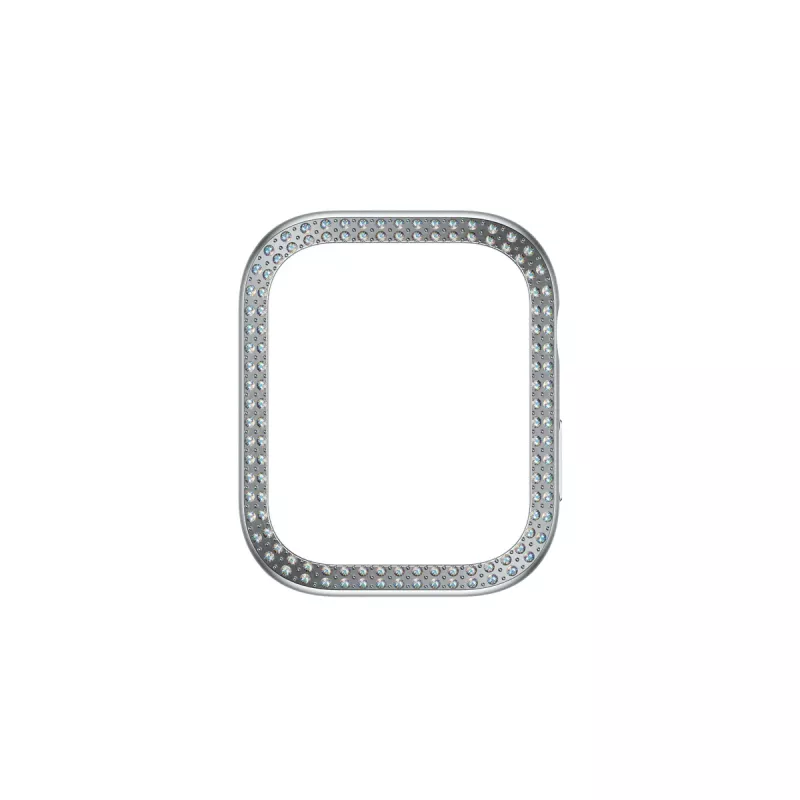 PanzerGlass SAFE. by ® Bling Bumper strieborné Apple Watch Series 10 46mm transparentné