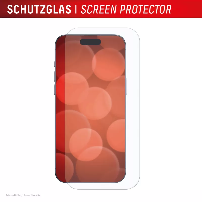 Displex Smart Glass (9H) pre Apple iPhone 16 Pro, montážna nálepka, nerozbitné