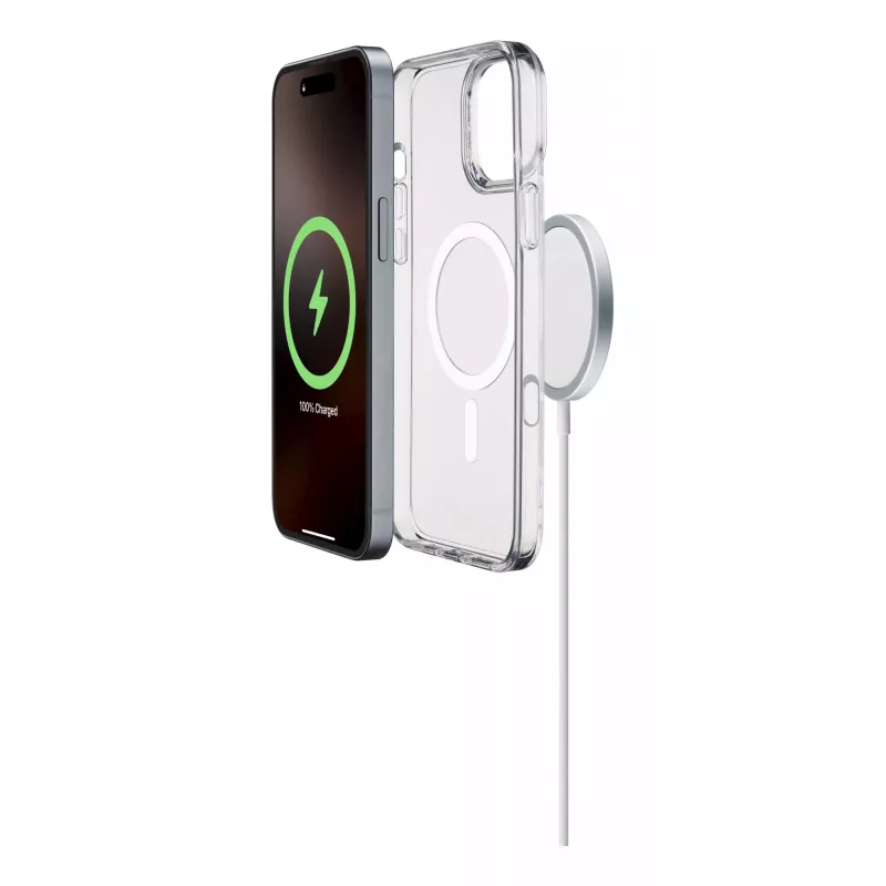 Cellularline Gloss Mag - magnetické puzdro pre iPhone 16 Pro Max na nabíjanie a uchytenie na MagSafe nabíjačke