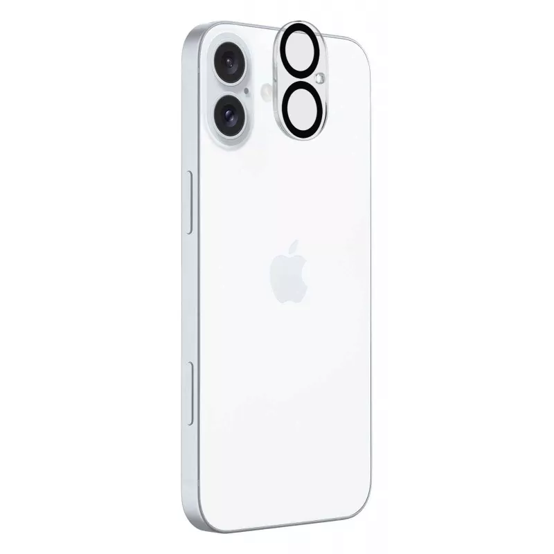Cellularline ochrana objektívu kamery - iPhone 16 transparentná odolná proti poškriabaniu a nárazom