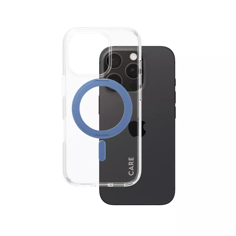 Kryt PanzerGlass 1317 puzdro na telefón modrá transparentné pre iPhone 16 Pro 6,3 palca