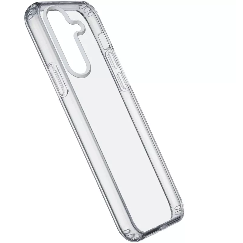 Puzdro Cellularline CLEARDUOGALS24FET Clear Strong pre Samsung S24 FE, priehľadné