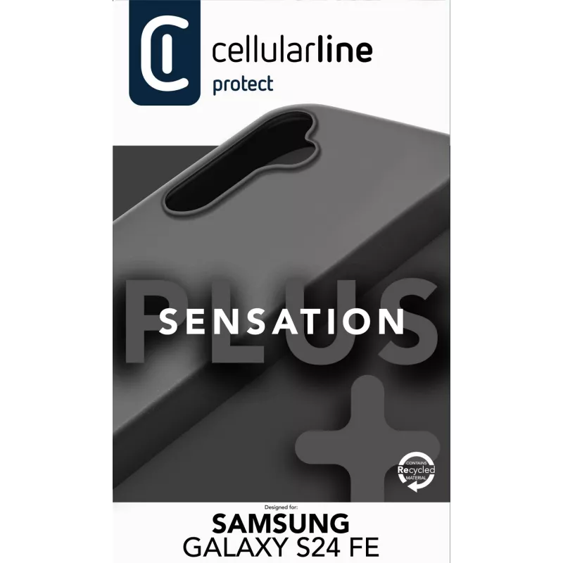 Cellularline Sensation puzdro pre Samsung S24 FE čierna