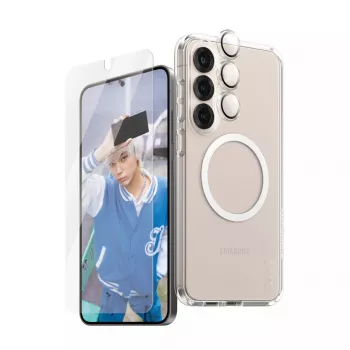 PanzerGlass ® | CARE by ® Flagship 3-in-1 sada Samsung Galaxy S25+