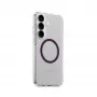 PanzerGlass CARE Urban Combat transparentné puzdro Plum Purple Qi Samsung Galaxy S25+