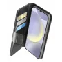 Puzdro s klopou Cellularline Galaxy S25 16,1 cm čierne 3 priehradky na karty