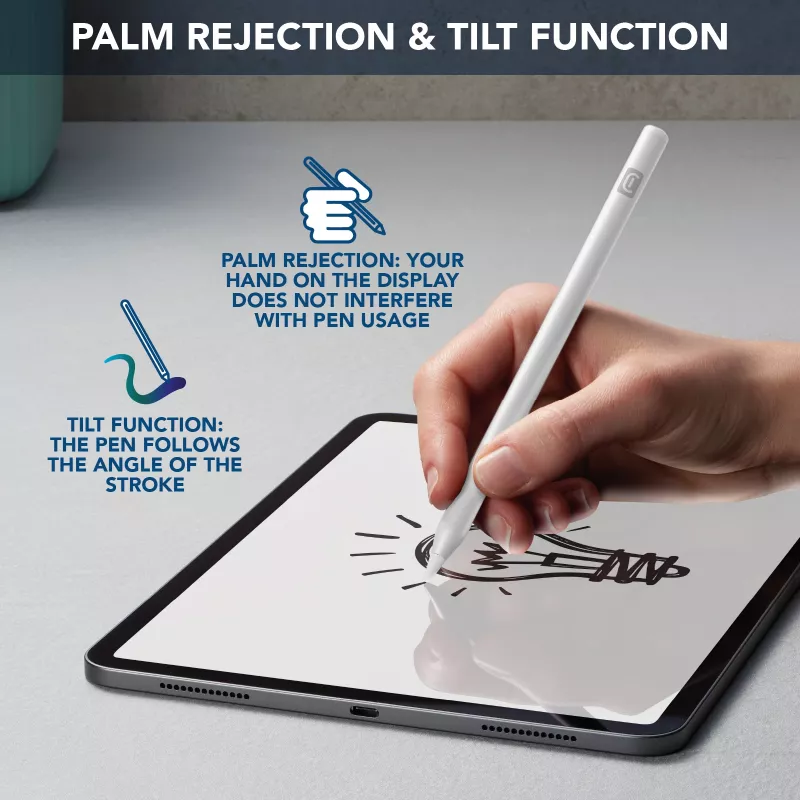 Stylus Cellularline Stylus Pen pre iPad, biely