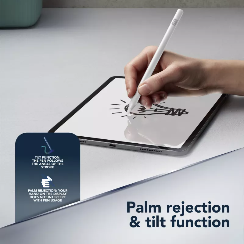 Stylus Cellularline Stylus Pen pre iPad, biely