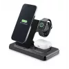 Tech Pop mobilná dokovacia stanica pre smartwatch/smartphone čierna
