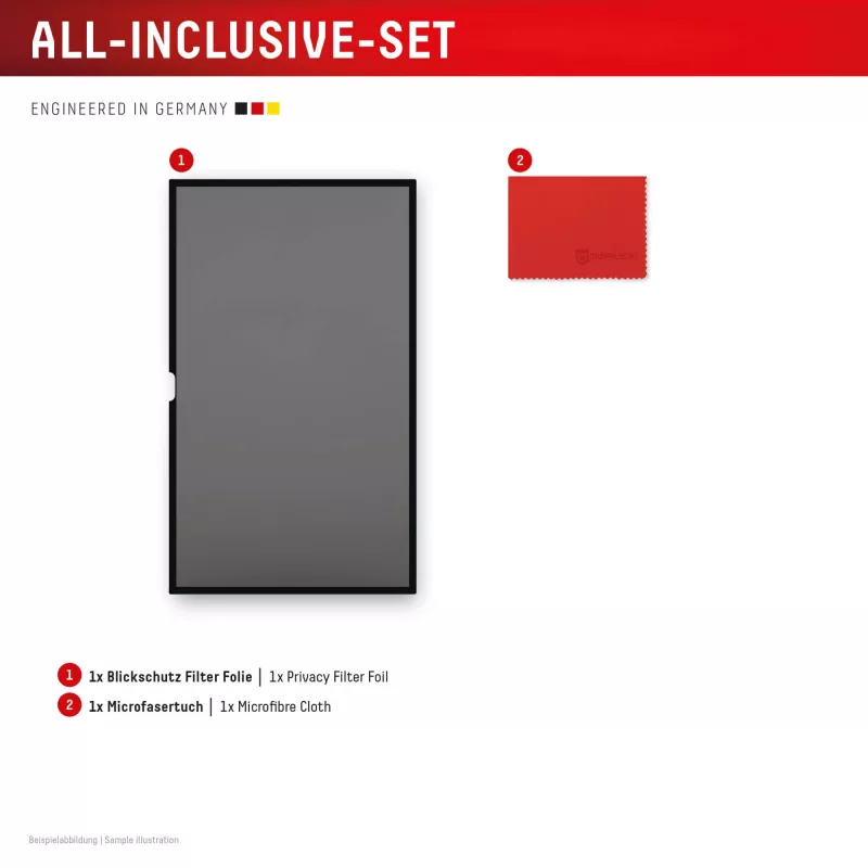 Displex PRIVACY SAFE odnímateľný obojstranný filter proti videniu pre Studio Display 27 palcov