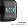 Music Sound SPARK Auricolare TWS s LED displejom