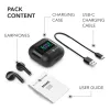 Music Sound SPARK Auricolare TWS s LED displejom