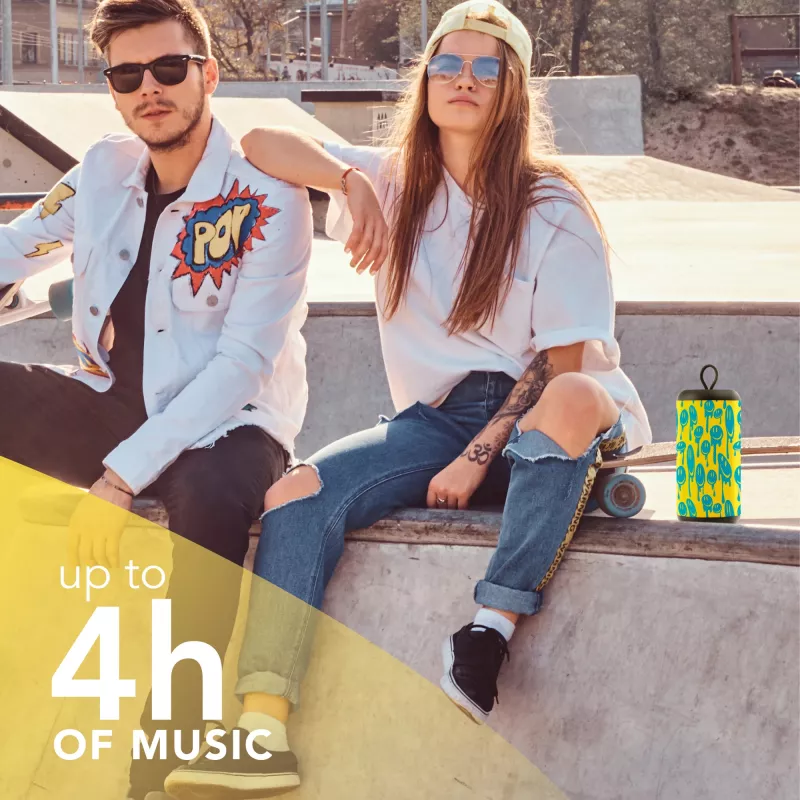 Music Sound vertikálny reproduktor Bluetooth 5W Smile