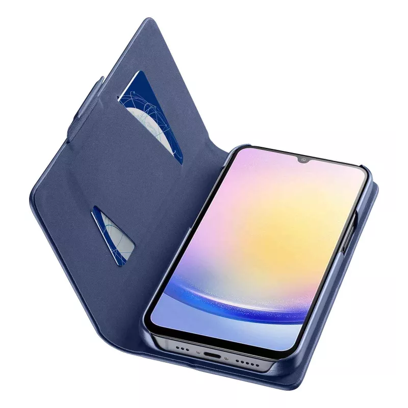 Puzdro s peňaženkou Cellularline Galaxy A26 modré 16,8 cm