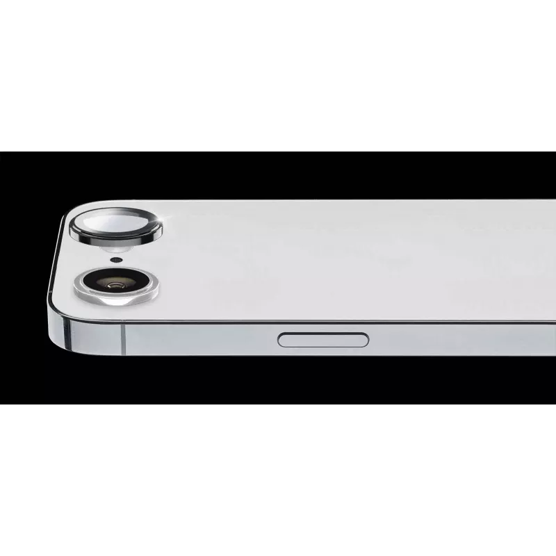 Cellularline CAMERARINGIPHSE4 ochranný krúžok objektívu fotoaparátu pre iPhone 16e, priehľadný
