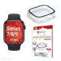 Displex Full Body puzdro pre Apple Watch Series 7/8/9 (41 mm), priehľadné
