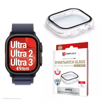 E.V.I Displex Full Body ochranná fólia displeja pre Apple Watch Ultra (2/3) 49 mm, priehľadná