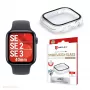 Displex 10H temperované sklo pre Apple Watch SE3/SE2/SE (40 mm), celotelové puzdro, IP68, Snap-On, transparentné