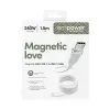 PanzerGlass empower™ by ® magnetický 240W USB-C-zu-USB-C kábel | USB 2.0 | 1,5 m | Silver White