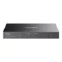 TP-Link Omada ES210GP sieťový switch Managed L2 Gigabit Ethernet (10/100/1000) Power over Ethernet (PoE) DIN lišta čierna