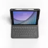 ZAGG klávesnica Messenger Folio 2-Apple-iPad 10.2/10.5-Charcoal-nemčina