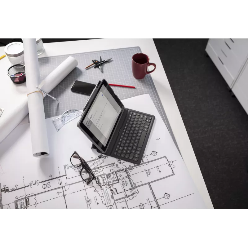 ZAGG klávesnica Pro Keys-Apple-iPad 10.9-čierna/sivá-nemčina