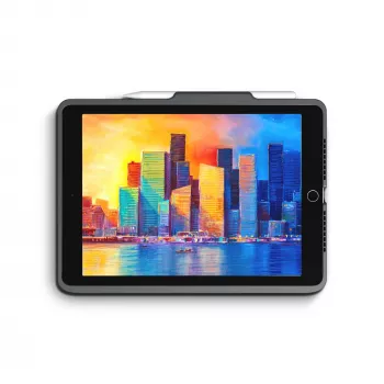Klávesnica ZAGG Pro Keys Apple iPad 10.2 čierna/sivá nemčina