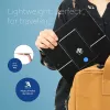 R-Go Tools stojan na notebook R-Go Riser Flexible, nastaviteľný skladací stojan na notebook, ergonomický, Hylite hliník, čierny