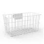 Košík na kolieskach Compulocks RF02BKTW biely