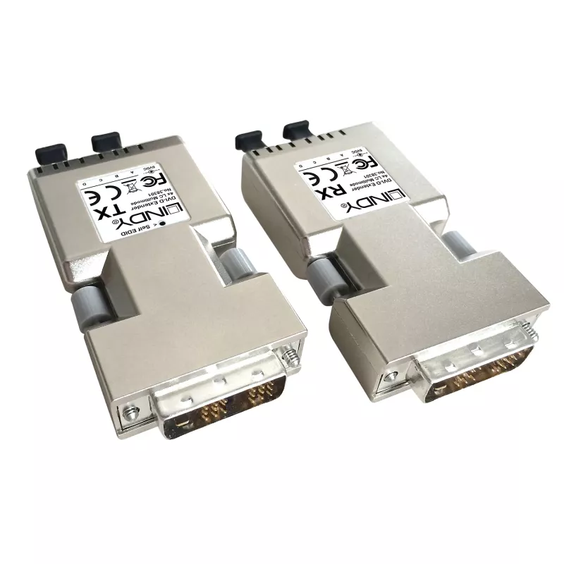 Lindy 500m optický DVI-D Single Link extender