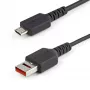 StarTech.com 1m Secure nabíjací kábel – USB-A na Micro-USB dátový blokátor iba nabíjací kábel – iba napájací kábel pre telefón/tablet – dátový blokovací USB ochranný adaptér kábel