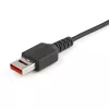 StarTech.com 1m Secure nabíjací kábel – USB-A na Micro-USB dátový blokátor iba nabíjací kábel – iba napájací kábel pre telefón/tablet – dátový blokovací USB ochranný adaptér kábel
